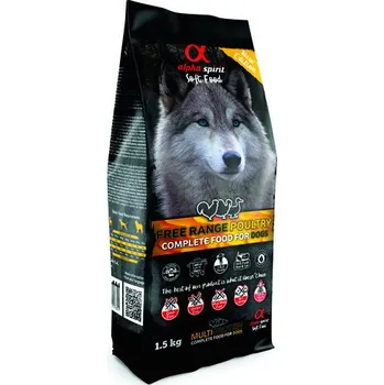 Krmivo pro psa Alpha Spirit Complete Soft Dog Food - Free Range Poultry 1,5 kg