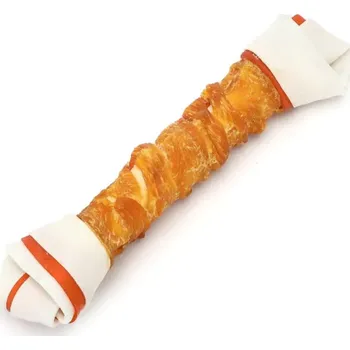 Pamlsek pro psa Nobleza Hovězí uzel obalený kuřecím Double Color 1ks 115g