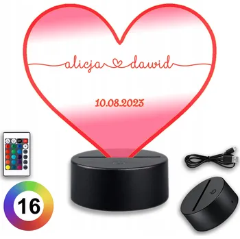 Lampička Noční lampa Koala Wood, vícebarevná