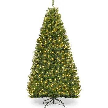 Vánoční stromek Umělý vánoční stromeček Costway 161 - 180 cm