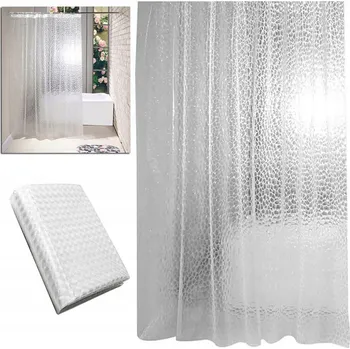 Prostěradlo Vinylová sprchová Závěs Aptel 180 x 200 cm