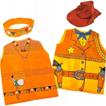 Karnevalový kostým Kostým Šerif a indián Jokomisiada vel. 110