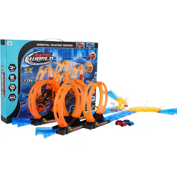 autodráha Ramiz Závodní dráha Hořící Smyčka + Auta 38 ks