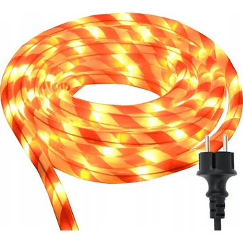 Vánoční dekorace Světelný provaz s 240 LED diodami Teplá bílá 10 m PVC