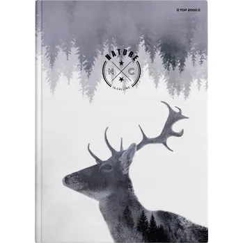 Sešit Sešit A4 s mřížkou TOP-2000, 96 listů