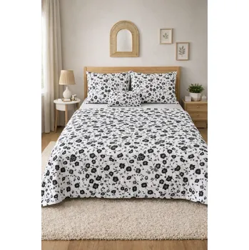 Povlečení Francouzské bavlněné povlečení - Černé růže