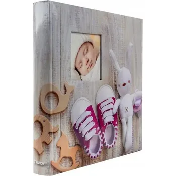 Fotoalbum Dětské ALBUM kapesní na 500 fotografií 10x15 cm, šité, s popisem BUNNY 2