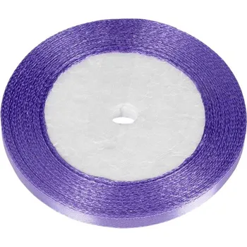 Stuha Bellatex Stuha saténová 6 mm/ 22,5 m Fialová