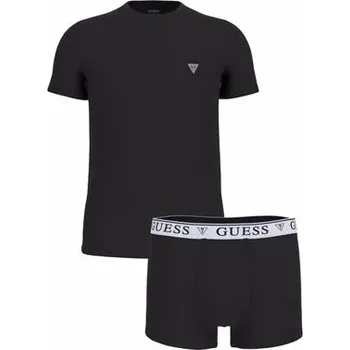 Pánská móda Guess box triko+boxerky pánský U4BG85 JBLK Barva: Černá, Velikost: XXL