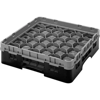 Cambro Koš Camrack 30 pozic, výška sklenice 21,6 cm - Černá| TOM, R-30S800-110