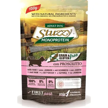 Krmivo pro psa Agras Delic Stuzzy Monoprotein - Šunka 150g