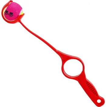 Hračka pro psa Nobleza Házeč míče pro psa Tennis - 45 cm - červená