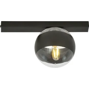 Emibig Stropní svítidlo FIT 1 černá/malované pruhy