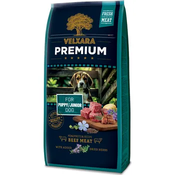 Krmivo pro psa Velxara PREMIUM Dry Dog Junior Monoprotein Beef Meat 1,5 kg