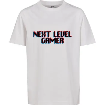 Dětské tričko Next Level Gamer bílé Mister Tee šedá 2546217