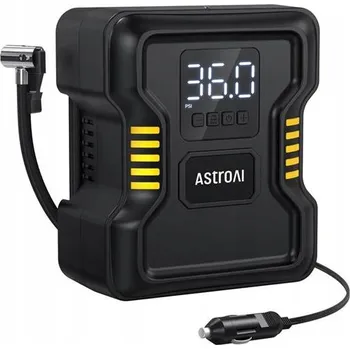 Kompresor AstroAI Přenosný kompresor na pneumatiky a kola, hustilka na matrace 120W