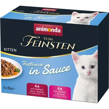 Krmivo pro kočku Animonda Vom Feinsten Cat Raffinesse - Kitten Mix 8x85g