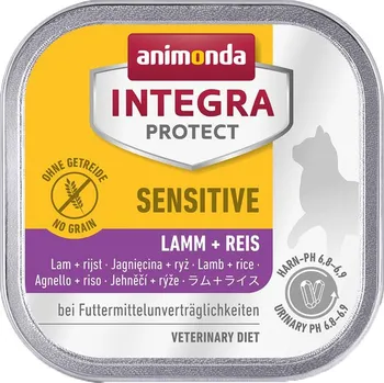 Krmivo pro kočku Animonda Integra Cat Sensitive - Čisté jehněčí s rýží 100 g