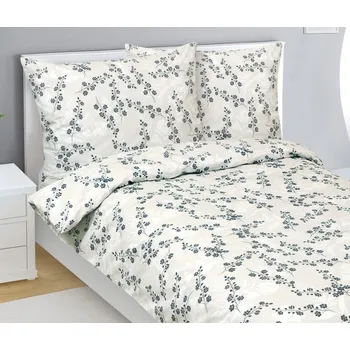 Povlečení bavlněné Béžová,Šedá,Červená BX1001402 - 140x220, 70x90 cm