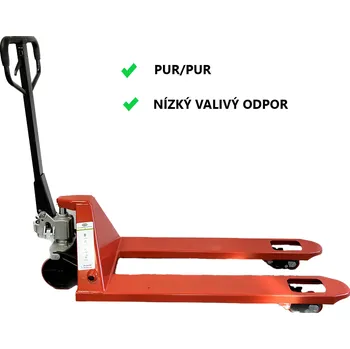 Paletový vozík VIVA BF 25 PUR/PUR - 2500kg , tandem
