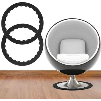 Nábytkové kování Yooler Pack 2 chráničů nohou barové stoličky, čepice nohou židle, protiskluzové silikonové chrániče