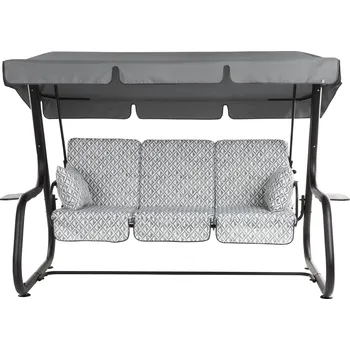 Zahradní houpačka Rimini Black Edition s bočními stolky H039-06PB PATIO 448567