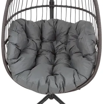 Podsedák Sedák na závěsné křeslo Oval D031-26CW 144 x 100/45 x 10/12 cm PATIO 467431