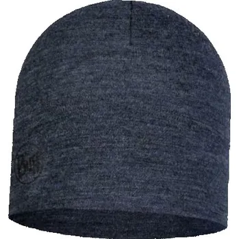 Čepice Čepice BUFF MERINO MIDWEIGHT BEANIE MELANGE NIGHT BLUE univerzální velikost