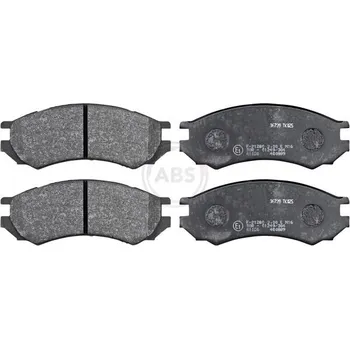 Brzdová destička Sada brzdových destiček, kotoučová brzda A.B.S. 36739