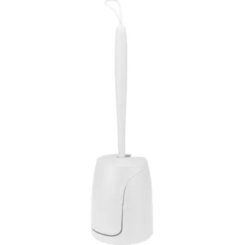 WC štětka SILIKONOVÝ TOALETNÍ KARTÁČ WC TPR GALICJA 10348 BÍLÝ