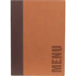 CONTACTO Obal na jídelní lístek, hnědý 340x240 mm | CONTACTO, 5831/044
