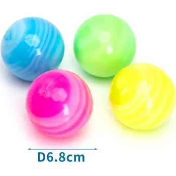 Hračka pro psa LED svítící GALAXY míček pro psa Nobleza 6,8cm Barva: Žlutá