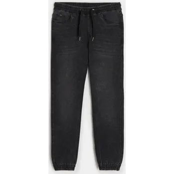 Sinsay - Kalhoty Jogger slim fit - černá - 482FB-99J - 482FB-99J-30