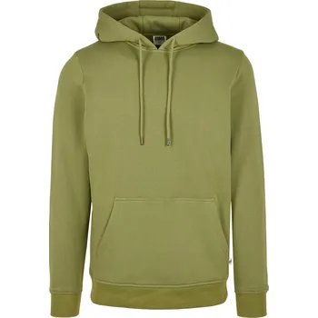 Pánský svetr Bio Basic Hoody newoliv Urban Classics kaki 1754473