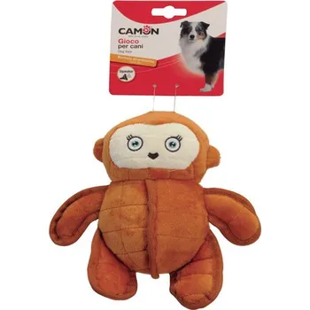 Hračka pro psa Plyšová hračka Camon - Pískající opice 27 cm