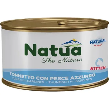 Krmivo pro kočku Natua Cat Kitten - Filety z tuňáka a sardinek 85g