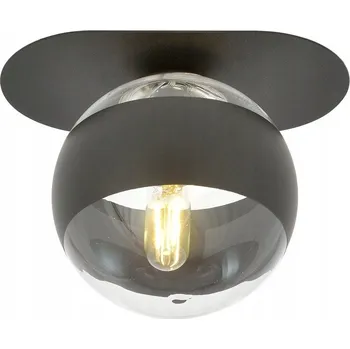 Emibig Stropní svítidlo PLAZA 1 černá/malované pruhy