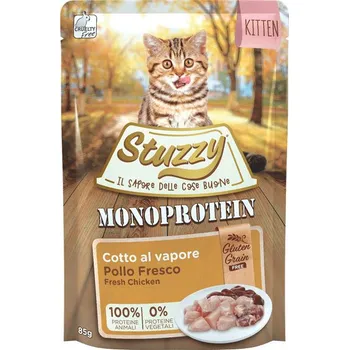 Krmivo pro kočku Stuzzy Kitten Monoprotein GF - Kuřecí 85 g