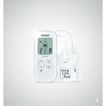 Zabezpečení domácnosti Elektrostimulátor OMRON E3 Intense, 6 programů, trvanlivé elektrody