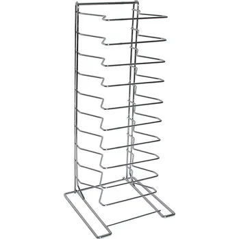 CONTACTO Chromovaný stojan na 15 plechů na pizzu | CONTACTO, 1763/015