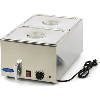 Sporák Maxima Bain Marie s kohoutkem - včetně sady 2 x 1/2 GN | Maxima, 09300010