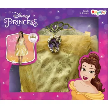 Disney Princess Bella Kráska a zvíře Princeznovské šaty/kostým 5-6 let