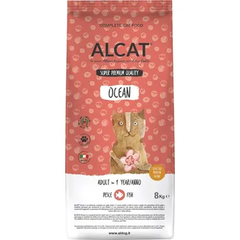 Krmivo pro kočku Alcat Ocean Adult granule - Losos 8kg