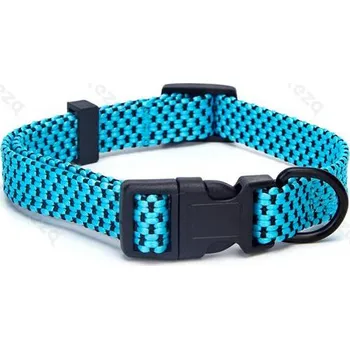 Obojek pro psa Obojek Nobleza trojúhelníkový XS (š. 1,0 cm x d. 20-30 cm) Barva: Tyrkysová