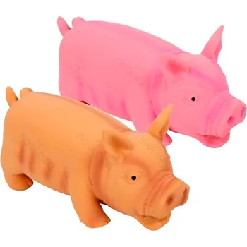 Hračka pro psa Latexové chrochtající prase Nobleza - 15 cm