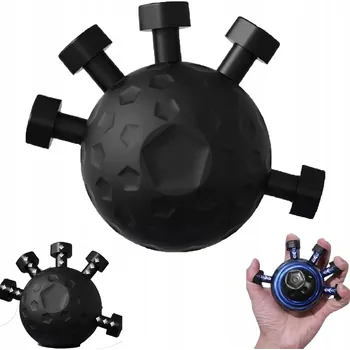 Posilovač úchopu, nastavitelný posilovač prstů a zápěstí, trenažér pro cvičení rukou