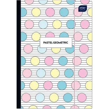 ŠKOLNÍ DESKY S GUMIČKOU na osobní dokumenty A4+ Trends Girls Interdruk