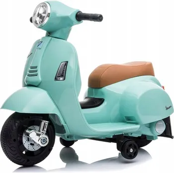 Odrážedlo Skútr na Akumulátor Vespa GTS 300 Mini Tyrkysový