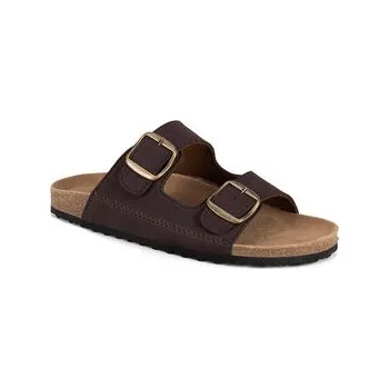 Pánské pantofle Lanetti Nazouváky 7410990001 Hnědá 41