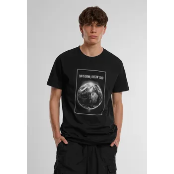 Pánské oblečení Pánské tričko Freezing Cold - černé Mister Tee černá 2588482